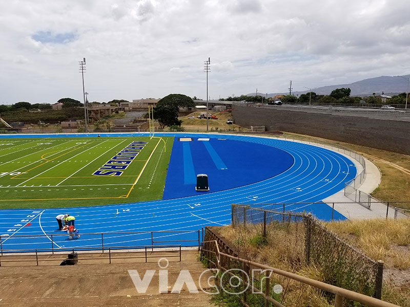 Schulsportanlage auf Hawaii